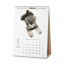 Read the image into the gallery view, THE DOG 2025 Calendar Desktop Size (Miniature Schnauzer)
