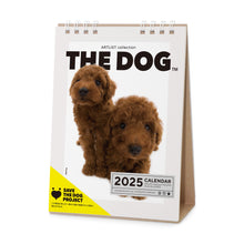 Read the image into the gallery view, THE DOG 2025 Calendar Descent Size (Poodle)
