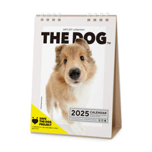 Read the image into the gallery view, THE DOG 2025 Calendar Desktop Size (Shetland Sheep Dog)
