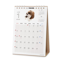 Lea la imagen en la vista de la galería, El tamaño del escritorio del calendario del perro 2025 (Shih Tzu)
