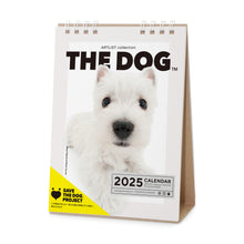 Read the image into the gallery view, THE DOG 2025 Calendar desktop size (West Highland White Terrier)
