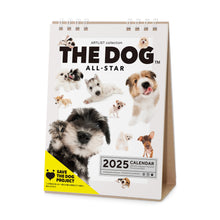 Read the image into the gallery view, THE DOG 2025 Calendar Desktop Size (All Star)
