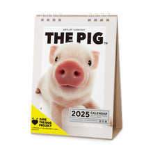 Read the image into the gallery view, THE PIG 2025 Calendar desktop size
