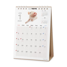 Read the image into the gallery view, THE PIG 2025 Calendar desktop size
