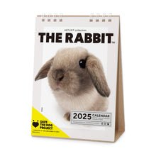 Read the image into the gallery view, The Rabbit 2025 Calendar desktop size
