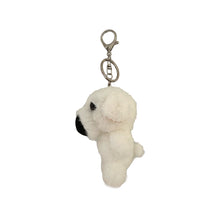 Read the image into the gallery view, THE DOG Plush Keychain Maltese

