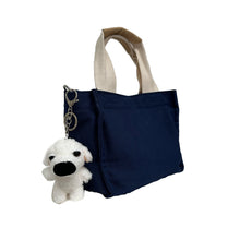 Read the image into the gallery view, THE DOG Plush Keychain Maltese
