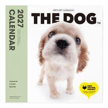 画像をギャラリービューアに読み込む, THE DOG 2027年カレンダー 大判サイズ（アメリカン・コッカー・スパニエル）の表紙
