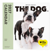 画像をギャラリービューアに読み込む, THE DOG 2027年カレンダー 大判サイズ（ボストン・テリア）の表紙
