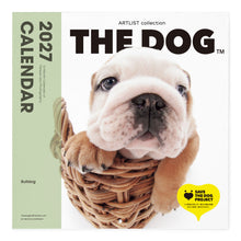 画像をギャラリービューアに読み込む, THE DOG 2027年カレンダー 大判サイズ（ブル・ドッグ）の表紙
