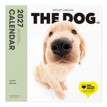 画像をギャラリービューアに読み込む, THE DOG 2027年カレンダー 大判サイズ（ゴールデン・レトリーバー）の表紙
