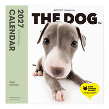 画像をギャラリービューアに読み込む, THE DOG 2027年カレンダー 大判サイズ（イタリアン・グレイハウンド）の表紙
