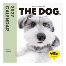 갤러리보기에 이미지를 읽고 THE DOG 2027年カレンダー 大判サイズ（ミニチュア・シュナウザー）の表紙
