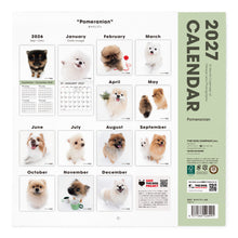 画像をギャラリービューアに読み込む, THE DOG 2027年カレンダー 大判サイズ（ポメラニアン）の裏表紙
