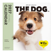 画像をギャラリービューアに読み込む, THE DOG 2027年カレンダー 大判サイズ（シェットランド・シープドッグ）の表紙
