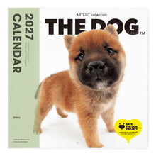 Lea la imagen en la vista de la galería, THE DOG 2027年カレンダー 大判サイズ（柴）の表紙

