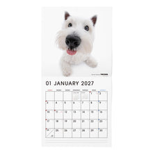 画像をギャラリービューアに読み込む, THE DOG 2027年カレンダー 大判サイズ（ウエスト・ハイランド・ホワイト・テリア）の1月
