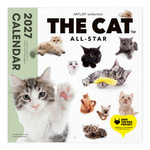 画像をギャラリービューアに読み込む, THE CAT 2027年カレンダー 大判サイズ（オールスター）の表紙
