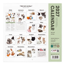 画像をギャラリービューアに読み込む, THE CAT 2027年カレンダー 大判サイズ（オールスター）の裏表紙
