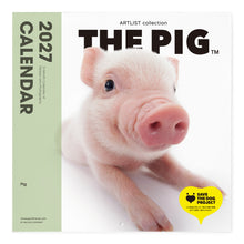 画像をギャラリービューアに読み込む, THE PIG 2027年カレンダー 大判サイズの表紙
