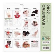 画像をギャラリービューアに読み込む, THE PIG 2027年カレンダー 大判サイズの裏表紙
