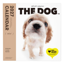 画像をギャラリービューアに読み込む, THE DOG 2027年カレンダー ミニサイズ（アメリカン・コッカー・スパニエル）の表紙
