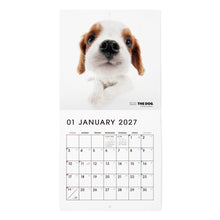 画像をギャラリービューアに読み込む, THE DOG 2027年カレンダー ミニサイズ（キャバリア・キング・チャールズ・スパニエル）の1月
