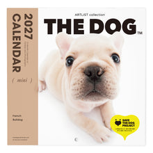 Lea la imagen en la vista de la galería, THE DOG 2027年カレンダー ミニサイズ（フレンチ・ブルドッグ）の表紙
