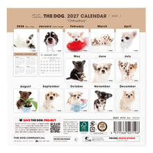 画像をギャラリービューアに読み込む, THE DOG 2027年カレンダー ミニサイズ（ゴールデン・レトリーバー）の裏表紙
