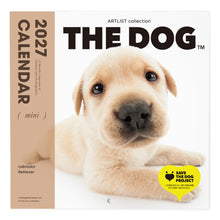 画像をギャラリービューアに読み込む, THE DOG 2027年カレンダー ミニサイズ（ラブラドール・レトリーバー）の表紙
