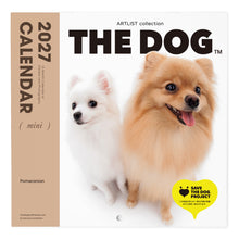 画像をギャラリービューアに読み込む, THE DOG 2027年カレンダー ミニサイズ（ポメラニアン）の表紙
