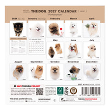 画像をギャラリービューアに読み込む, THE DOG 2027年カレンダー ミニサイズ（ポメラニアン）の裏表紙
