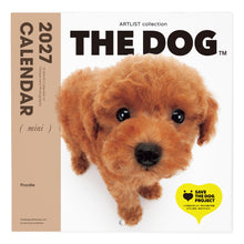画像をギャラリービューアに読み込む, THE DOG 2027年カレンダー ミニサイズ（プードル）の表紙
