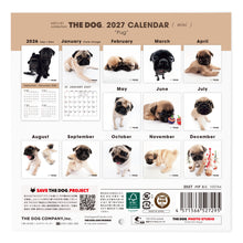 画像をギャラリービューアに読み込む, THE DOG 2027年カレンダー ミニサイズ（パグ）の裏表紙
