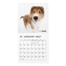 画像をギャラリービューアに読み込む, THE DOG 2027年カレンダー ミニサイズ（シェットランド・シープドッグ）の1月
