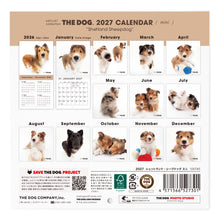 画像をギャラリービューアに読み込む, THE DOG 2027年カレンダー ミニサイズ（シェットランド・シープドッグ）の裏表紙
