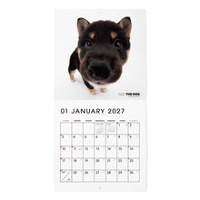 画像をギャラリービューアに読み込む, THE DOG 2027年カレンダー ミニサイズ（柴）の1月
