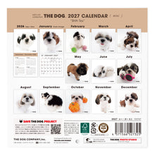 画像をギャラリービューアに読み込む, THE DOG 2027年カレンダー ミニサイズ（シー・ズー）の裏表紙
