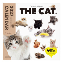 画像をギャラリービューアに読み込む, THE CAT 2027年カレンダー ミニサイズ（オールスター）の表紙
