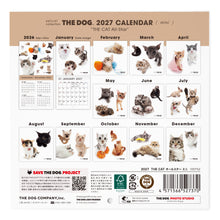 画像をギャラリービューアに読み込む, THE CAT 2027年カレンダー ミニサイズ（オールスター）の裏表紙

