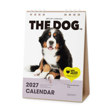 갤러리보기에 이미지를 읽고 THE DOG 2027年カレンダー 卓上サイズ（バーニーズ・マウンテン・ドッグ）の表紙
