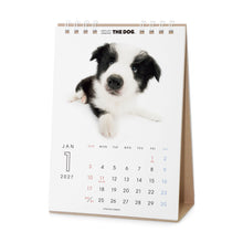 画像をギャラリービューアに読み込む, THE DOG 2027年カレンダー 卓上サイズ（ボーダー・コリー）の1月
