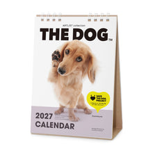 画像をギャラリービューアに読み込む, THE DOG 2027年カレンダー 卓上サイズ（ダックスフンド）の表紙
