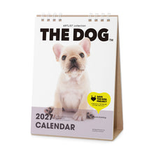 画像をギャラリービューアに読み込む, THE DOG 2027年カレンダー 卓上サイズ（フレンチ・ブルドッグ）の表紙
