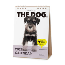 画像をギャラリービューアに読み込む, THE DOG 2027年カレンダー 卓上サイズ（ミニチュア・シュナウザー）の表紙

