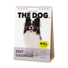画像をギャラリービューアに読み込む, THE DOG 2027年カレンダー 卓上サイズ（パピヨン）の表紙
