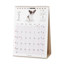 画像をギャラリービューアに読み込む, THE DOG 2027年カレンダー 卓上サイズ（パピヨン）の1月（裏）

