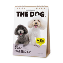 画像をギャラリービューアに読み込む, THE DOG 2027年カレンダー 卓上サイズ（プードル）の表紙
