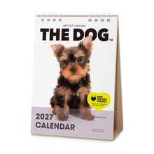 画像をギャラリービューアに読み込む, THE DOG 2027年カレンダー 卓上サイズ（ヨークシャー・テリア）の表紙
