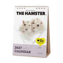 画像をギャラリービューアに読み込む, THE HAMSTER 2027年カレンダー 卓上サイズの表紙

